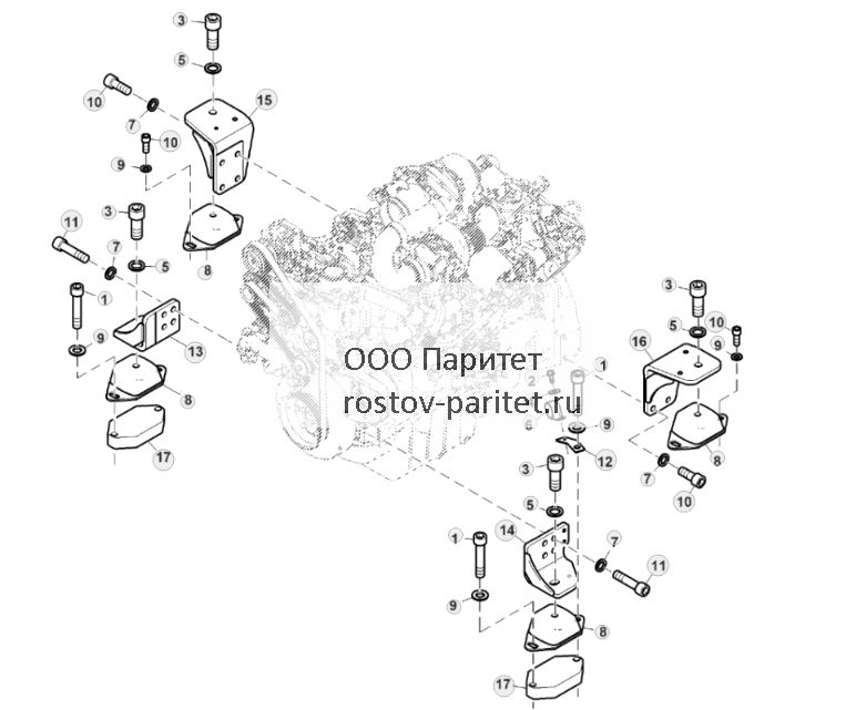 Mounting Brackets and Isolators, Engine - ST848020 128.jpg